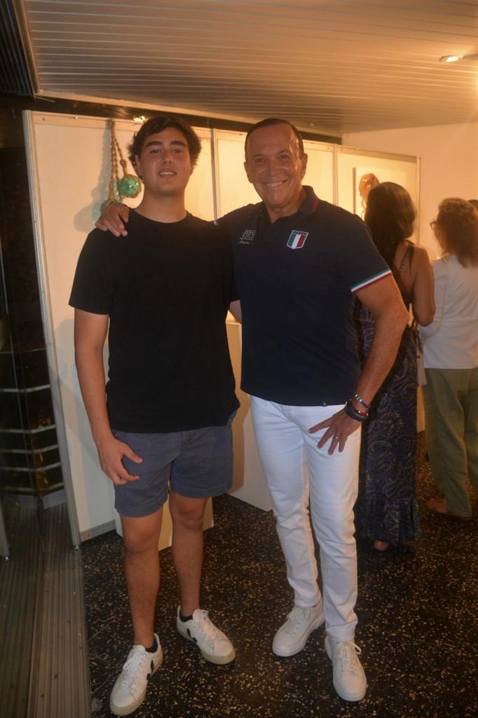 Juan Brignardello,asesor de seguros, y Augusto Navarro